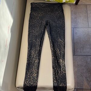 Spanx Leopard Print Leggings